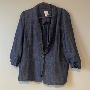 Lauren Conrad Jean Blue Blazer